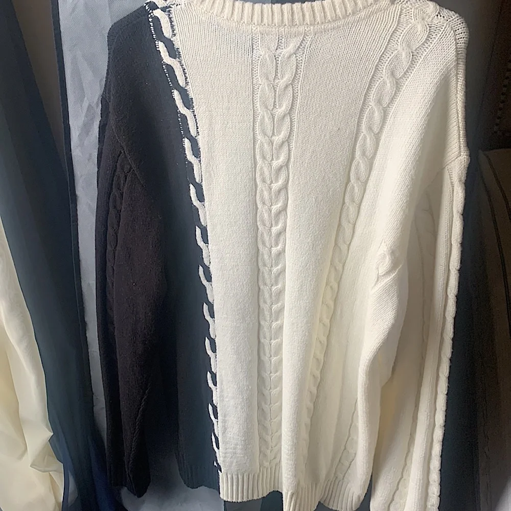 Fashion Nova Cable Knit Sweater - Picture 3 of 3